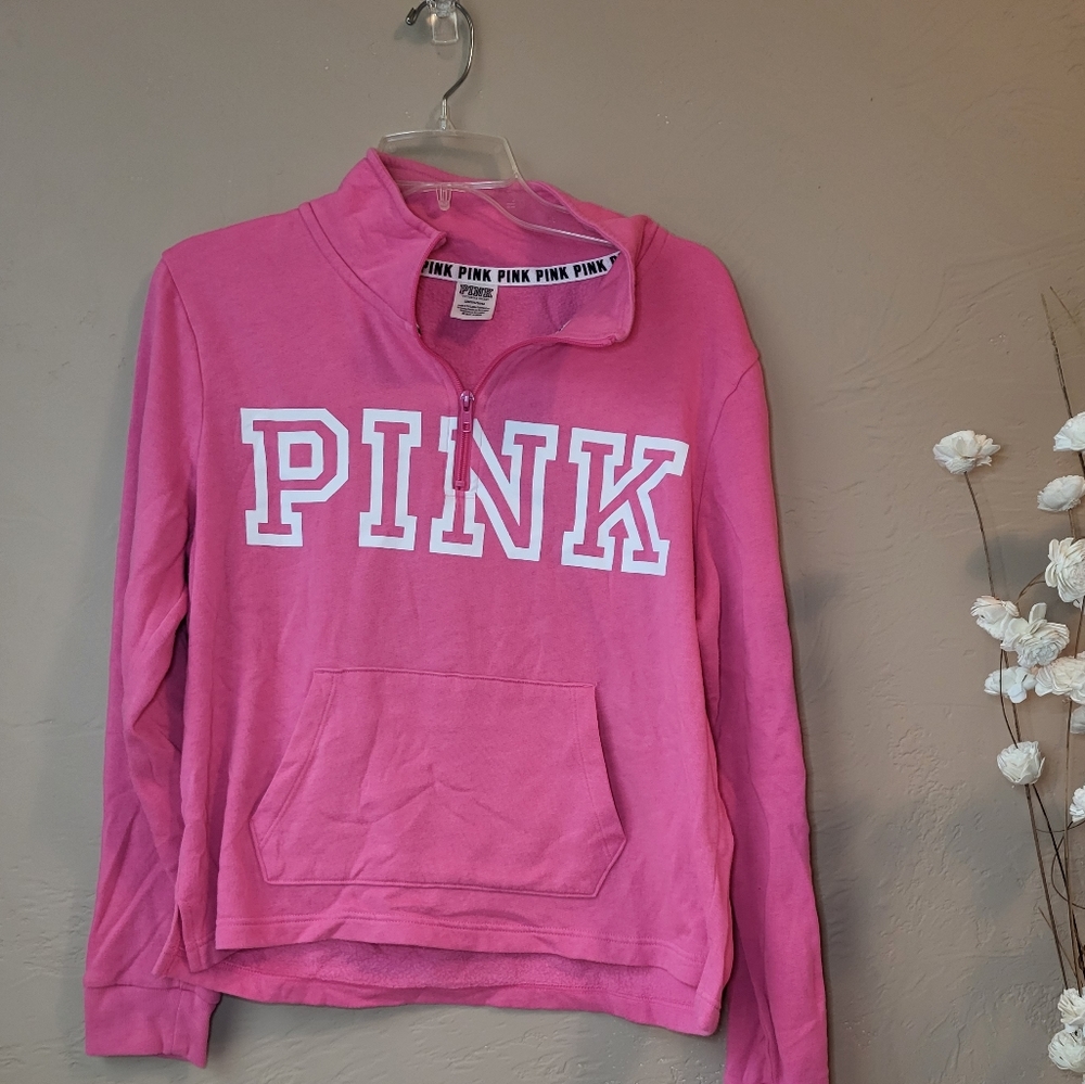 pink pullover sweater